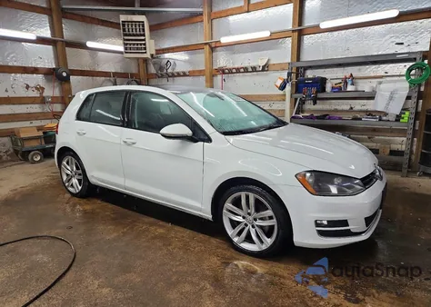 2015 Volkswagen Golf Tdi из США, поврежденный, VIN 3VW2A7AU5FM012082